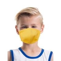 Maske za lice za višekratnu upotrebu, prozračne platnene maske za djecu, 12-pack