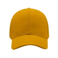 Šeširi za žene Vintage jednobojne podesive bejzbolske kape labavog kroja za muškarce zaštita od sunca šešir za
