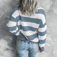 Ženska majica pulover majica s kratkim rukavima za žene zimska odjeća plus size Siva Majica s kratkim rukavima