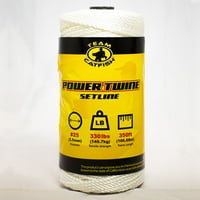 Tim soma napajanja Twine 350ft, 330 lb test White