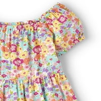 Dječja haljina za djecu Squareneck, veličine 12m-5T