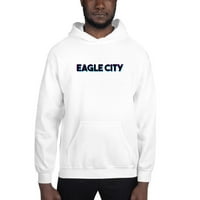 Tri Color Eagle City Hoodie Pulover Twertishirt pomoću nedefiniranih darova