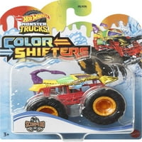 1: kamion za igračke velikih razmjera koji mijenja boju vodom