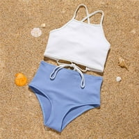 Ženski kupaći kostimi Bikini Jednobojni čipkasti Bikini Set push-up kupaći kostim odjeća za plažu podstavljeni