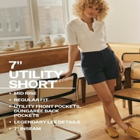 Ženske kratke hlače srednjeg rasta od 7