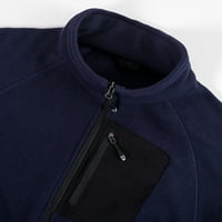 Rasprodaja a-lista Muška modna Flis jednobojna jesenska zimska košulja dugih rukava bluza košulje gornja odjeća