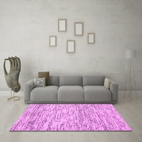 Moderne pravokutne apstraktne ružičaste prostirke za prostore tvrtke, 8' 10'