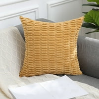 Jastučnica u stilu Boho kvadratna jastučnica skriveni patentni zatvarač dobra elastičnost jednobojna ukrasna jastučnica