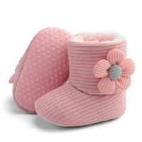 _ / jesensko-zimske cipele za djevojčice sa sunčanim cvijetom, pamučne čizme za malu djecu, tople cipele za malu