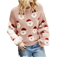 Ženski modni džemper s cvjetnim printom lagani casual labavi pulover za tinejdžerice jesenska odjeća od 92 inča
