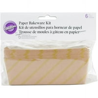 Wilton Paper Mini Loaf Bakeware Kit