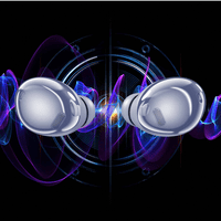 Bežične slušalice za telefone s aktivnim poništavanjem buke u ljubičastoj boji