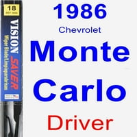 Chevrolet Monte Carlo brisač vozača - Ušteda vida