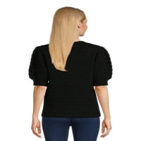 Ženski džemper s ramena s kratkim rukavima, veličine od 3 inča