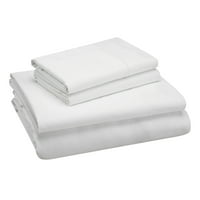 Set posteljine od bijelog egipatskog pamuka s brojem navoja u hotelskom stilu, Mbrp