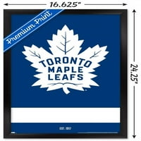Toronto Maple Leafs - plakat s logotipom na zidu, 14.725 22.375