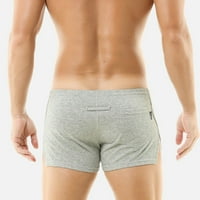 Muške kratke hlače za trčanje kratke hlače za sportski trening s džepom jednostavne hlače
