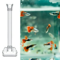 Cijev za hranjenje akvarija bistrih akrilnih kuka usisna čaša velika ploča za sprječavanje prolijevanja Flash
