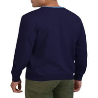 Pogon muški fini mjerač pamučnog džempera s V -izrezom - Veličine XS do 2xl