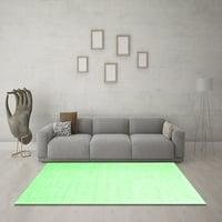 Moderni tepisi, smaragdno zeleni, kvadratni 8 stopa