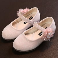 ; / cipele za malu djecu, Dječje kožne tanke cipele, modne kožne cipele s biserima za djevojčice u cvijetu, dječje