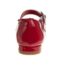 Modne cipele za djevojčice u donjem rublju-Crveni lakirani, 9