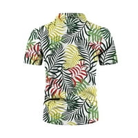Havajska košulja za plažu za muškarce ljetne modne Ležerne košulje kratkih rukava muške tanke poslovne košulje