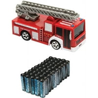 COBRA RC Toys Mini vatrogasno vozilo daljinsko upravljanje i super teška kutija za vrijednost baterije