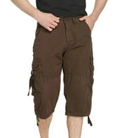 JSAIERL teretni kratke hlače za muškarce plus veličine više džepova kratke hlače Radne borbene kratke hlače trčane