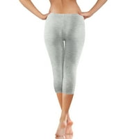 Capri gamaša za žene visokog struka crossover vježbanja hlača Fitness sportovi trčanje joga atletske hlače