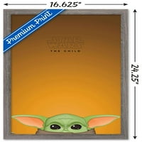 Ratovi zvijezda: Mandalorian - S. Preston Minimalistički plakat za dijete, 14.725 22.375