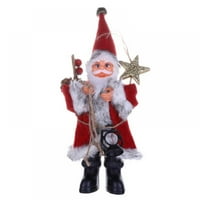 Eleaeleanor Djed Mraz s petrolejskom lampom Božićni ukras za blagdanske zabave ukras za dom