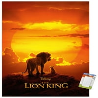 Zidni plakat Kralj lavova - Mufasa i Simba, 22.375 34