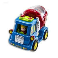 Automobil igračaka, uključuje stroj za čišćenje, kombajn, kolica za miješanje cementa za malu djecu, djecu
