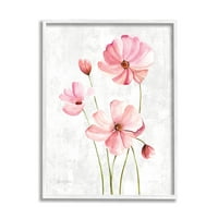 Stupell Industries jednostavne latice ružičastih cvjetova procvjetajući ilustracija 20, dizajn Kelley Talent