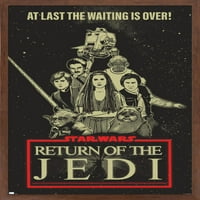 Zidni poster Ratovi zvijezda: Povratak Jedija - čekanje je gotovo, uokvireno 14.725 22.375