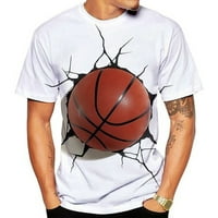 Muška sportska košulja brzosušeća košarkaška sportska majica kratkih rukava prikladna za trčanje, fitness, majica