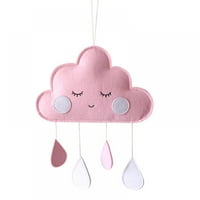 Taykoo dječji krevetić mobilni oblak stropni krevetić mobilna kišna kapljica filc Strop viseći ukrasi Dječja soba