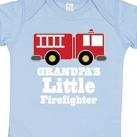 Smiješno tijelo za dječake vatrogasce od djeda kao poklon za vatrogasno vozilo za dječake