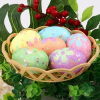 Uskršnji ukrasi uskršnja jaja ukrasi za zabave i zanate Uskrsni ukrasi i privjesci pjenasta ružičasta