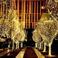 LED unutarnja i vanjska Božićna svjetla, noge s LED načinima rada, vodootporna vilinska svjetla, božićna svjetlucava