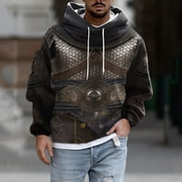 Durtebeua kapuljače za muškarce grafički trendovska jakni jakne puloveri Slatka udobna odjeća