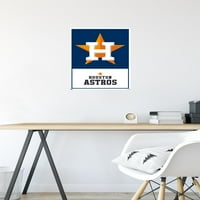 Houston Astros - Poster zida logotipa, 14.725 22.375