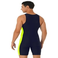 Muška odjeća za oblikovanje gimnastika kombinezon za vježbanje fitness bodi sportska odjeća sportski kupaći kostim