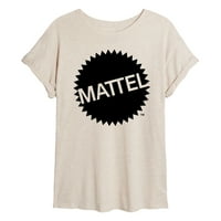 Mattel - Mattel Original Logo - Juniori idealna majica s protokom mišića