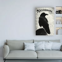 Zaštitni znak likovna umjetnost 'Nevermore Black River' platno umjetnost Michaela Buxto