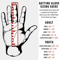 Baseball rukavice za Bejzbol-biserno crvene - odrasle rukavice za Bejzbol-Velike