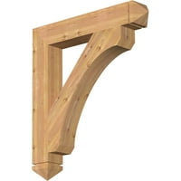 Ekena Millwork 1 2 W 36 d 40 h nasljedne umjetnosti i zanata Smooth Bracket, zapadni crveni cedar