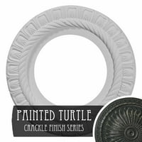 5 81 proljetni stropni medaljon ručno oslikan kornjačom