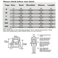 Ženske tunike s prugama s dugim rukavima S volanima, vrhovi tajica, Ženske majice A kroja